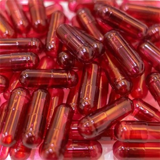 Taille 000 Capsules de gélatine vides